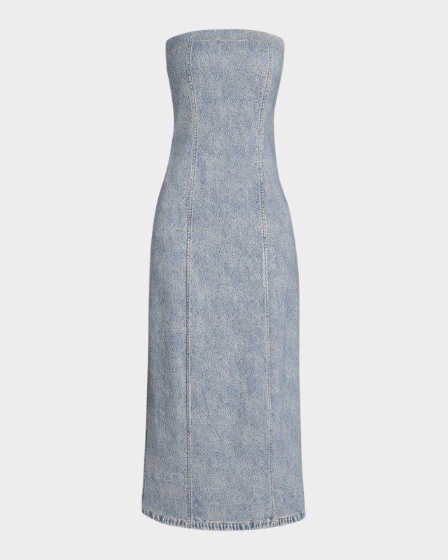 Jasmine Strapless Miramar Ponte Dress